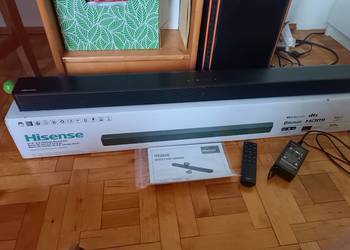 Soundbar HISENSE HS205G 120 W, 2.0-kanałowy, HDMI ARC, DTS Virtual:X, DTS:X