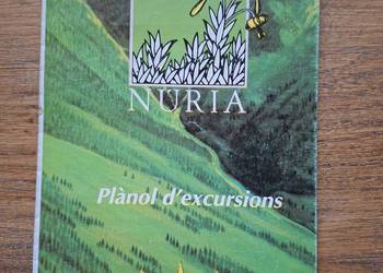 Vall de Nuria mapa turystyczna Hiszpania