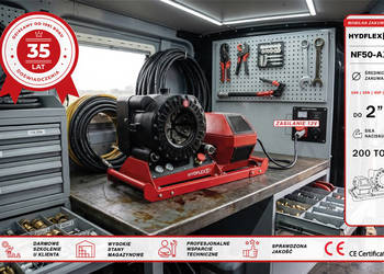 Zakuwarka mobilna NF50-AX 12V do mobilnego serwisu węży hydraulicznych