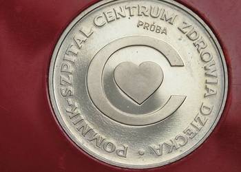 POLSKA 20 ZŁOTYCH 1979 - CENTRUM ZDROWIA DZIECKA - PRÓBA