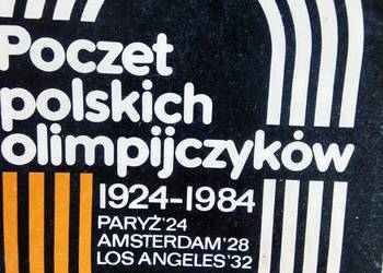 Poczet polskich olimpijczyków Paryż książki antykwariat