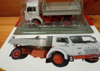 JELCZ 3W 317 wywrotka deagostini 1:43 Kultowe ciężarówki PRL model KcP