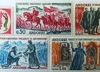 ANDORRA 1963 MNH**-kompletna seria! GRATIS WYSYŁKA!