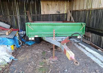 Przyczepka jednoosiowa wywrotka Przyczepka jednoosiowa wywrotka