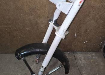 Przednie zawieszenie amortyzatory błotnik motorynka