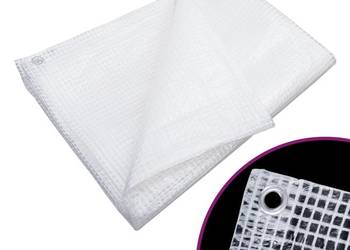 vidaXL Plandeka Leno, 140 g/m², 3x3 m, biała(SKU:151610)