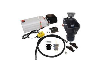 Zestaw hydrauliczny wywrotu przyczepy 3,9 m 1200 PEŁNY [7207