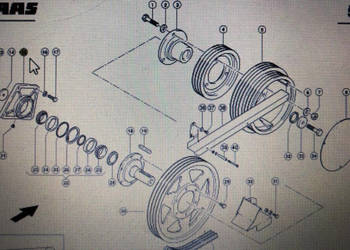 CLAAS 00 0644 967 1/Claas obudowa/Claas Lexion 580 750-730 760 480 600