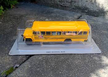 GMC SCHOOL BUS Kultowe autobusy auta PRL 1/72 model deagostini Nowy szkolny