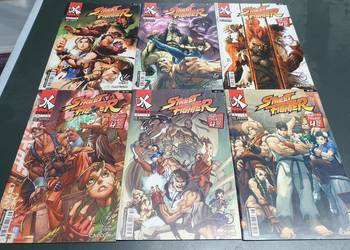 Street Fighter - komplet 6 komiksów - 2004 rok, Dobry Komiks