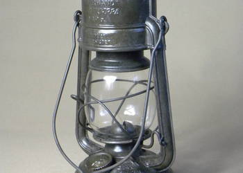 Stara niemiecka lampa naftowa Feuerhand 276 StK (Sturmkappe) Baby Specjal
