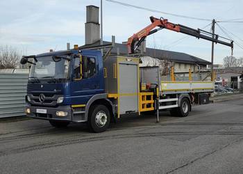 MERCEDES ATEGO 1624 PALFINGER PK12000 PILOT HDS 3 WYSUWY PRZEBIEG 131.862km