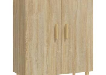 vidaXL Szafka, dąb sonoma, 70x34x90 cm, materiał drewnopochodny(SKU:812099)