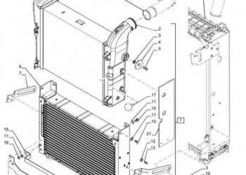 New Holland T6070 Chlodnica posrednia 47568314