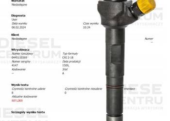 WTRYSKIWACZ BOSCH 0445110369 03L130277J AUDI VW SKODA SEAT 2.0TDI