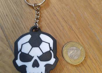 Breloczek bryloczek do kluczy czaszka czacha Punisher Call of Duty hex miód