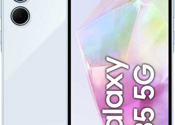 Jak nowe telefony Samsung Galaxy A35 5G 6/128 GB, pudełka,plecki,szyba