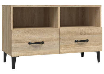 Szafka pod telewizor dąb sonoma 80x36x50 cm WM-812594