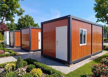 DUŻY! Kontener  6x3m Socjalny Magazynowy Biurowy Budowlany DO ZŁOŻENIA