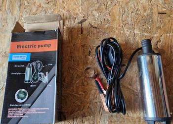 DUŻA POMPKA POMPA DO SPUSZCZANIA PALIWA ROPY OLEJU WODY ELEKTRYCZNA 12V DUŻA POMPKA POMPA DO SPUSZCZANIA PALIWA ROPY OLEJU WODY ELEKTRYCZNA 12V