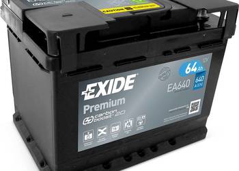 NOWY Akumulator Exide Premium 64Ah 640A EN PRAWY PLUS