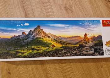 puzzle Trefl 1000el panorama góry Dolomity puzzle Trefl 1000el panorama góry Dolomity