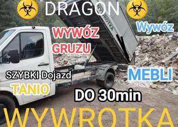 Tani Wywoz gruzu-Wywrotka - DRAGON, galezie, Mebli, Odpadow