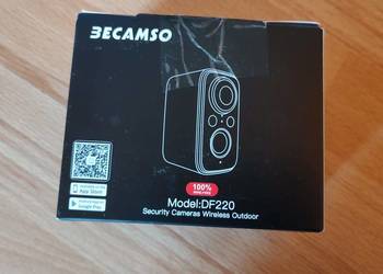 bezprzewodowa kamera bezpieczeństwa zewnętrzna marki Becamso, model DF220