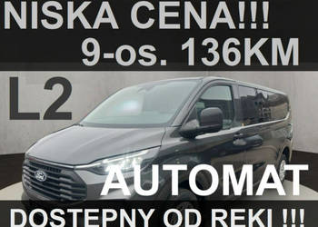 Ford Transit Custom L2 Trend 136KM Kamera Full Led Hak Klima tył. Niska Ce…