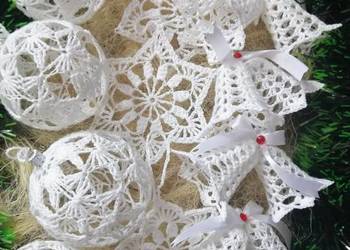 Zestaw 12 sztuk bombek na choinkę. Ozdoby świąteczne. Dekoracje świąteczne