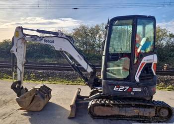 Minikoparka Bobcat E 27Z, 2022 rok.