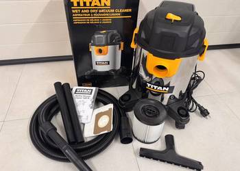 Odkurzacz przemysłowy 1400W Titan 20L Sucho i Mokro TTB775VAC kominka