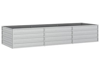 Donica do podwyższonej rabaty 240x80x45 cm stal galwanizowana WM-316888