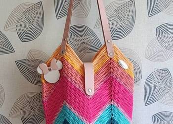 Pastelowa torebka Tulipan