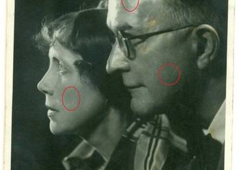 Stare zdjęcie Paul Elgers artysta? muzyk? dedykacja 1937 rok