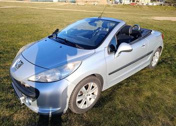 Peugeot 207 CC 1.6 16V VTi 120 Sport Czarna skóra, klima elektryka Stan BDB