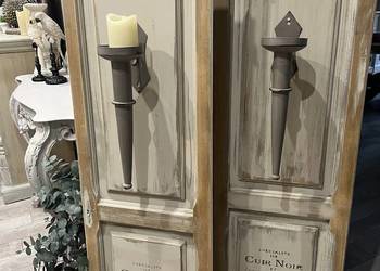 Panel dekoracja prowansalska stare drzwi