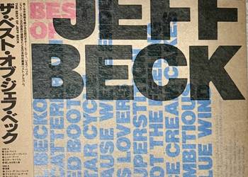 Jeff Beck The Best Of Jeff Beck EX-/M Japan Obi LP 1986 Epic 28?3P-739