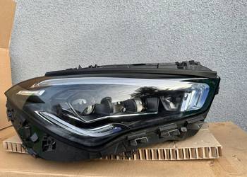 Full Led przedni prawy Multibeam Mercedes CLA W118 lampa
