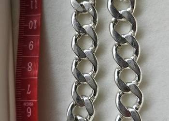 Bransoletka srebrna srebro bransoleta męska gruba masywna  unikat