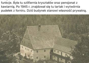 Działka zabudowana 1859 m2 stary młyn