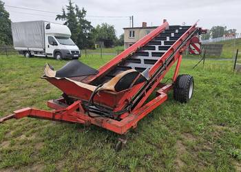 Taśmociąg podajnik bunkier kosz zasypowy hydrauliczny