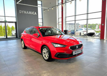 Seat Leon Style 1.5TSI 130KM M6 2021 r., salon PL, I właściciel, f-a VAT I…
