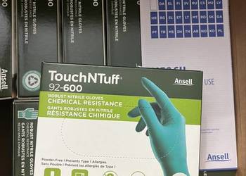 Rękawiczki nitrylowe ansell touchntuff 92-600VP XL