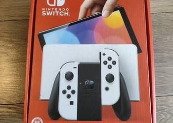 NOWY Nintendo Switch OLED Biały HK