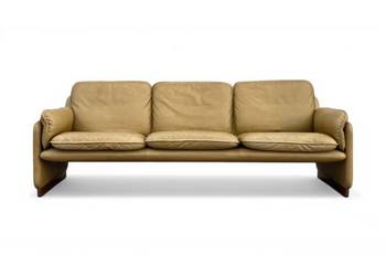 Sofa trzyosobowa De Sede DS-61, Szwajcaria, lata 60. 70. vintage, design