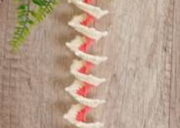 WYPRZEDAŻ wind spinner , wiatraczek wykonany na szydełku