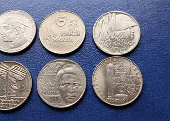 Stare monety 6 monet 10 złotych PRL Polska piękne