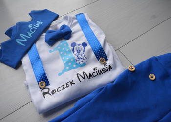 Komplet na roczek chłopiec