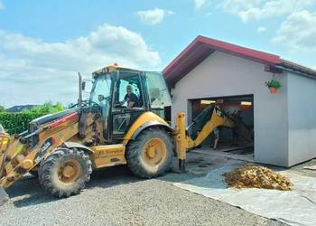 Usługi koparko ładowarka, transport materiałów sypkich